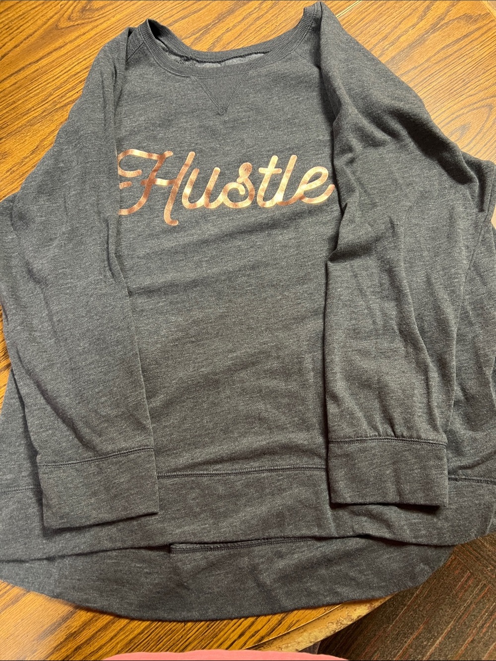 Xersion Charcoal Crewneck with Neon Yellow Logo